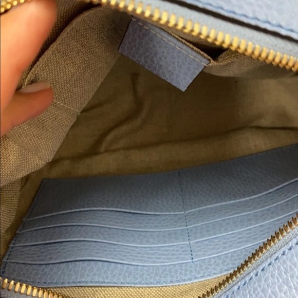 🆕GUCCI🆕 🐝 Full Retail Package/ GG Logo Canvas w. Leather Crossbody Camera Bag - Picture 4 of 12